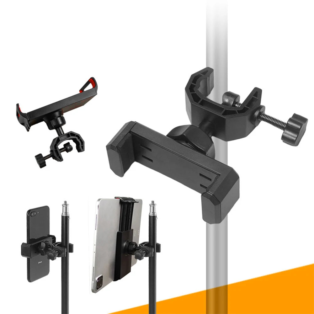 Microphone Stand Mount Holder Phone Holder Adjustable 360 Degree Rotating For Cellphone Tablet Clip Oasis Select