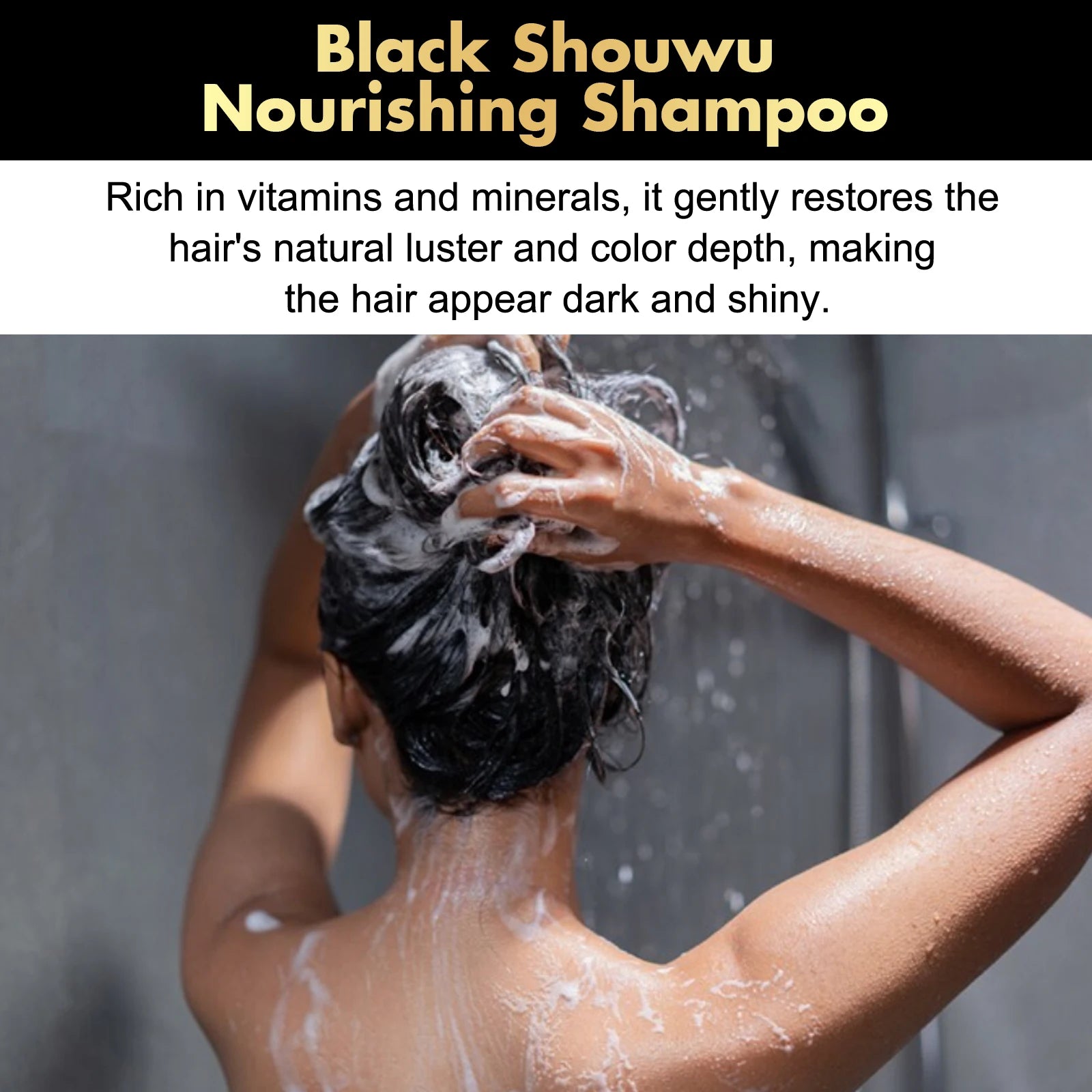 EELHOE Black Reishi & He Shou Wu Nourishing Hair Shampoo