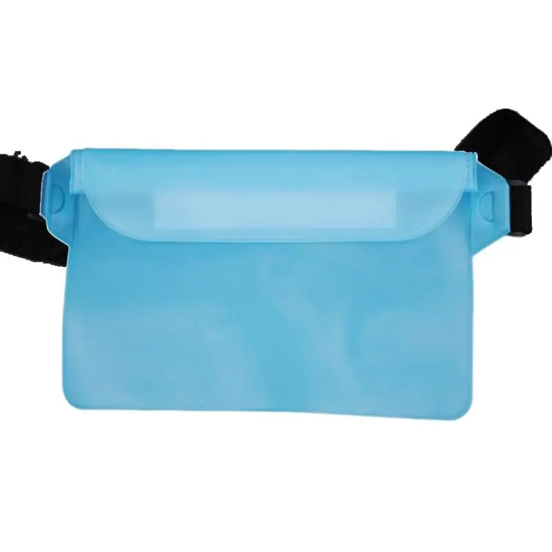 Waterproof Bag Hold ID's Credit Cards Keys Cell Phone Underwater Pouch Waist Pack Fanny Swimming Beach Dry Pouch Case Oasis Select B