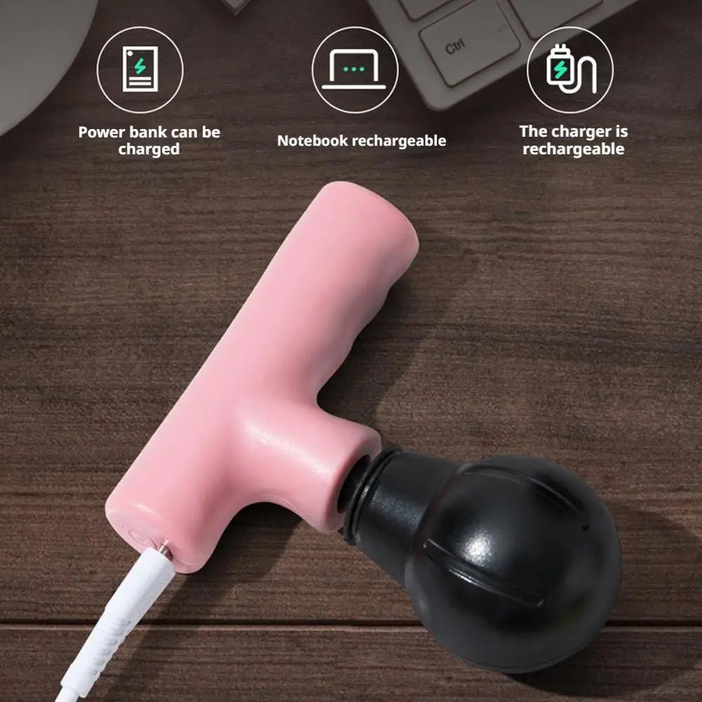 Portable Mini Massage Gun, Handheld Deep Tissue Massager for Back Leg Relaxer, Muscle Relaxer Massager After Fitness Work Oasis Select