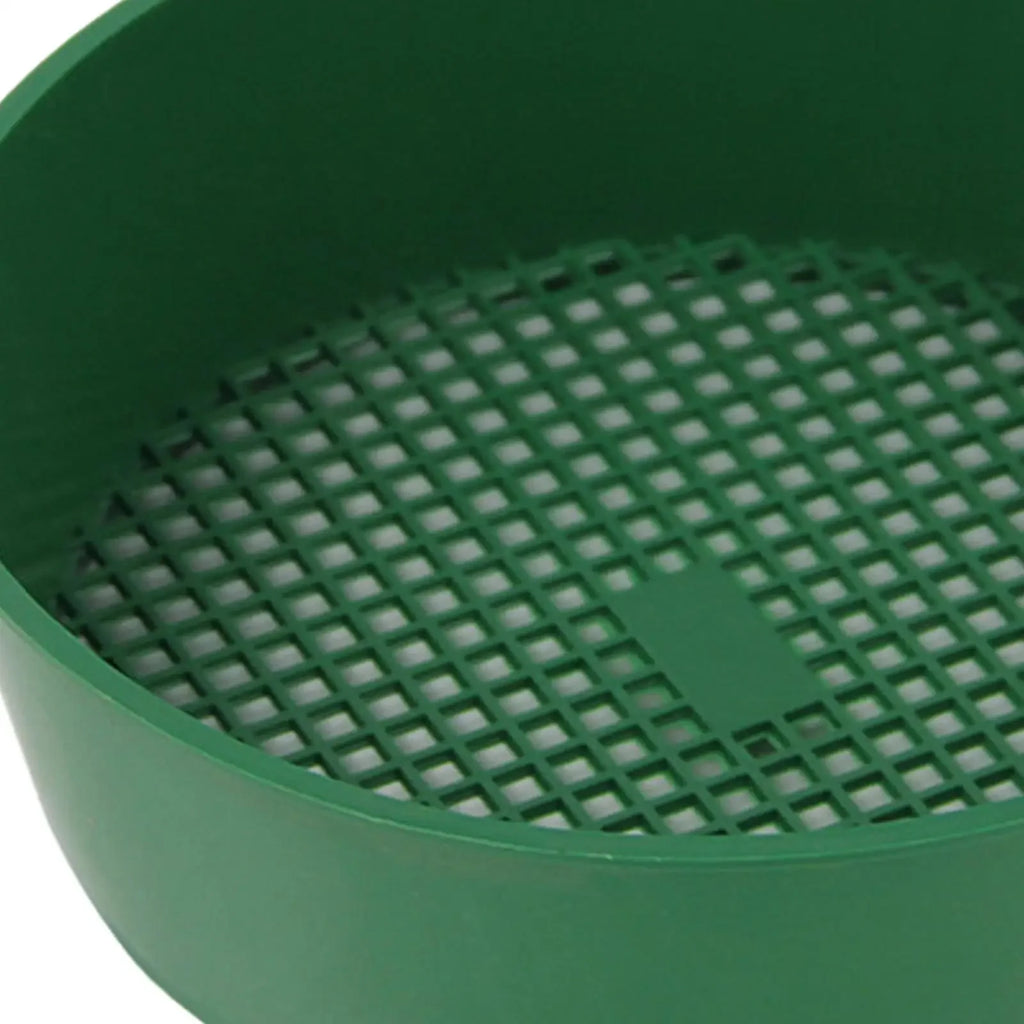 Rock Garden Sieve Round Lightweight Soil Dirt Sifter for Yard Gardening Oasis Select