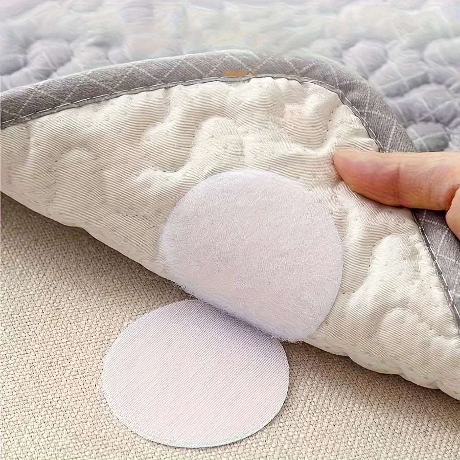 25/50pcs Heavy Duty Anti Slip Gripper Pads,Strong Adhesive Furniture Floor Protectors for Mattress Sofa Chair, Non Slip Reusable Oasis Select
