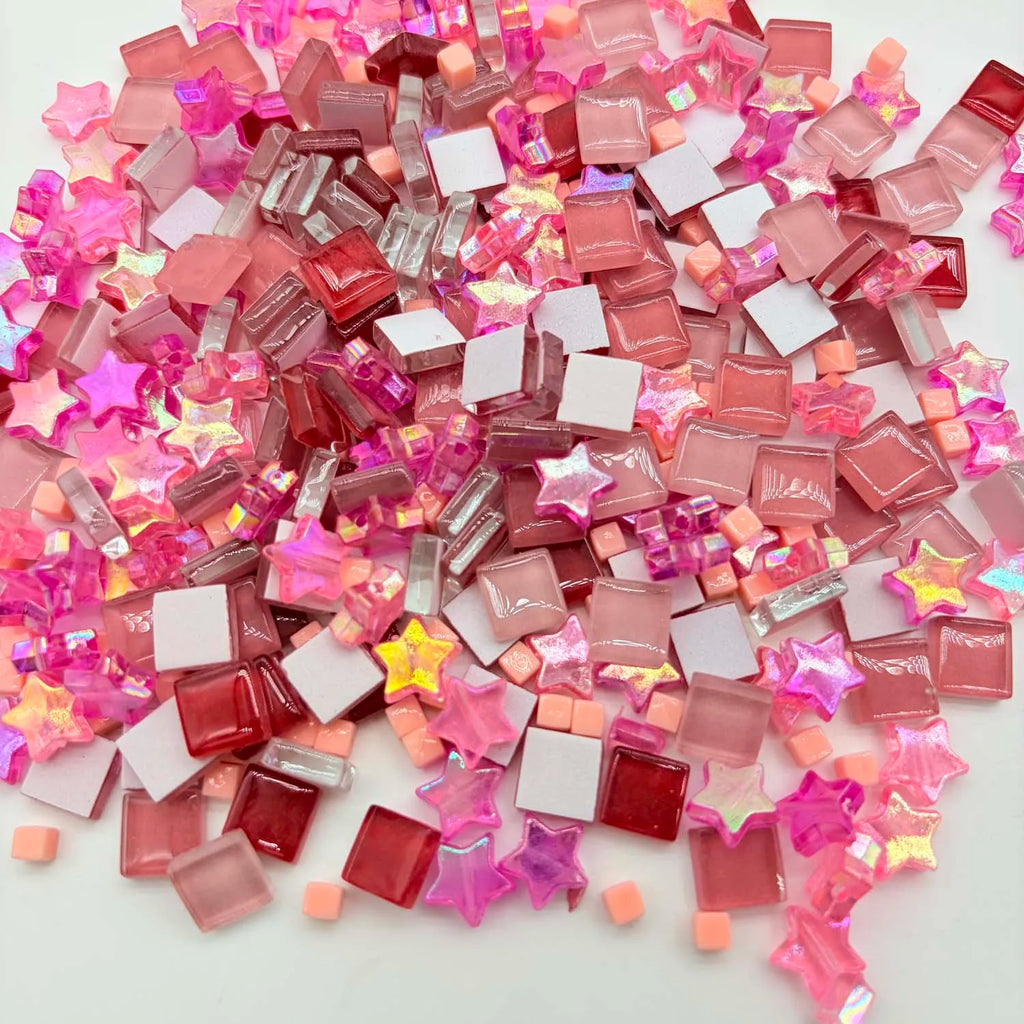 Colorful Crystal Mosaic Tiles – DIY Stained Glass & Crafts