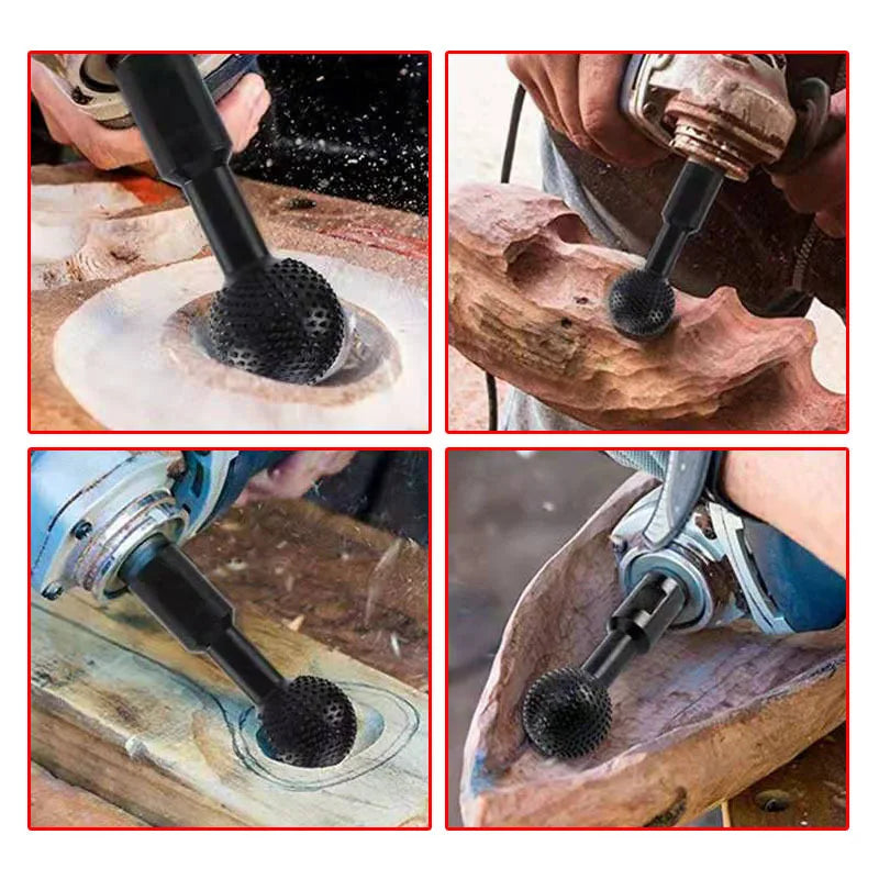 SLADE 10/14mm Sphere Rotary Grinding Head – Wood Carving Bit Rotary Grinding Bit Oasis Select