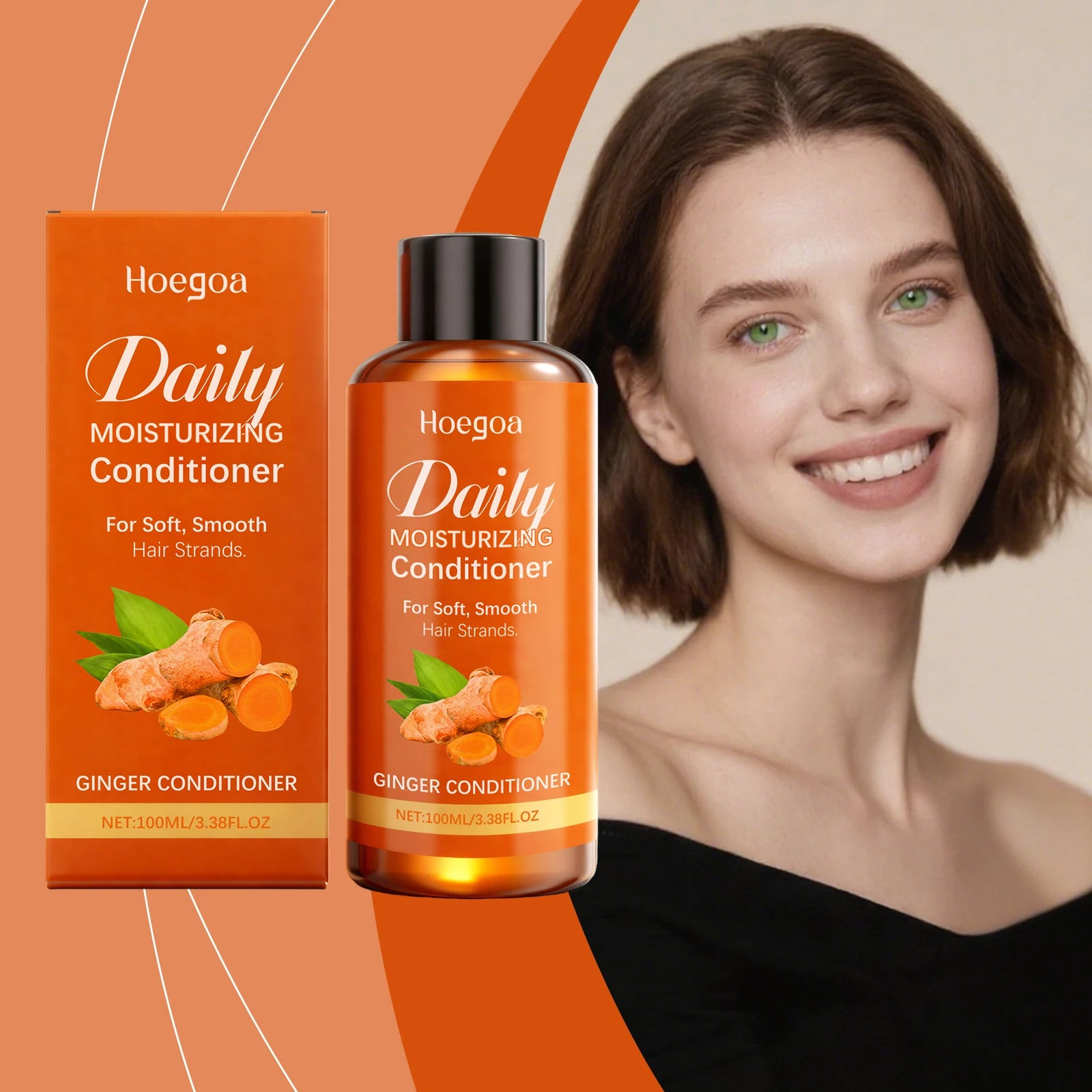 Ginger Hair Growth Shampoo Anti Loss Remove Dandruff Nourish Follicles Strengthen Root Repair Dry Damage Hair Refreshing Shampoo Oasis Select