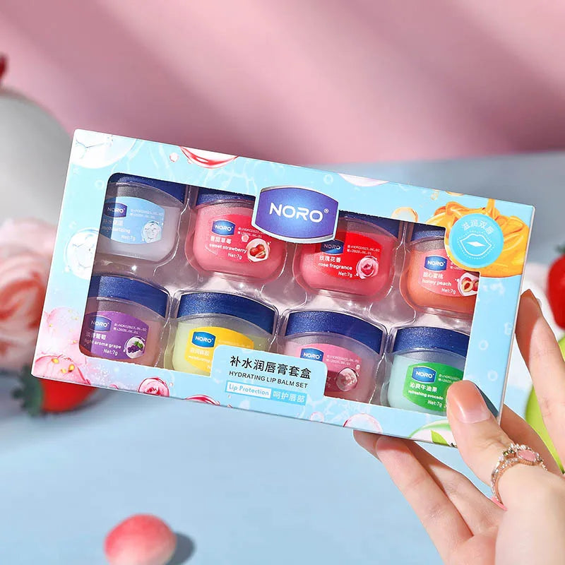 Moisturizing Lip Balm Set – Hydrating Lip Mask Kit 4/6/8 Pcs Lip Balm Kit Oasis Select 8Pcs
