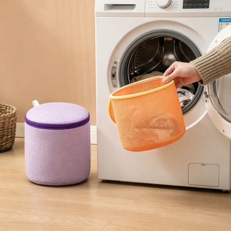 Washing Machine Underwear Cleaning Bag Bra Dedicated Nursing Mesh Laundry Bags Lingerie Zipper Storage Pouch Home Organizer Oasis Select