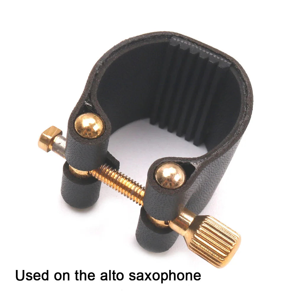 Alto Saxophone Ligature Clamp Mouthpiece Clip Mouthpiece Protection For Musical Accessories Bakelite Flute For Jiaomu Flute Head Oasis Select B