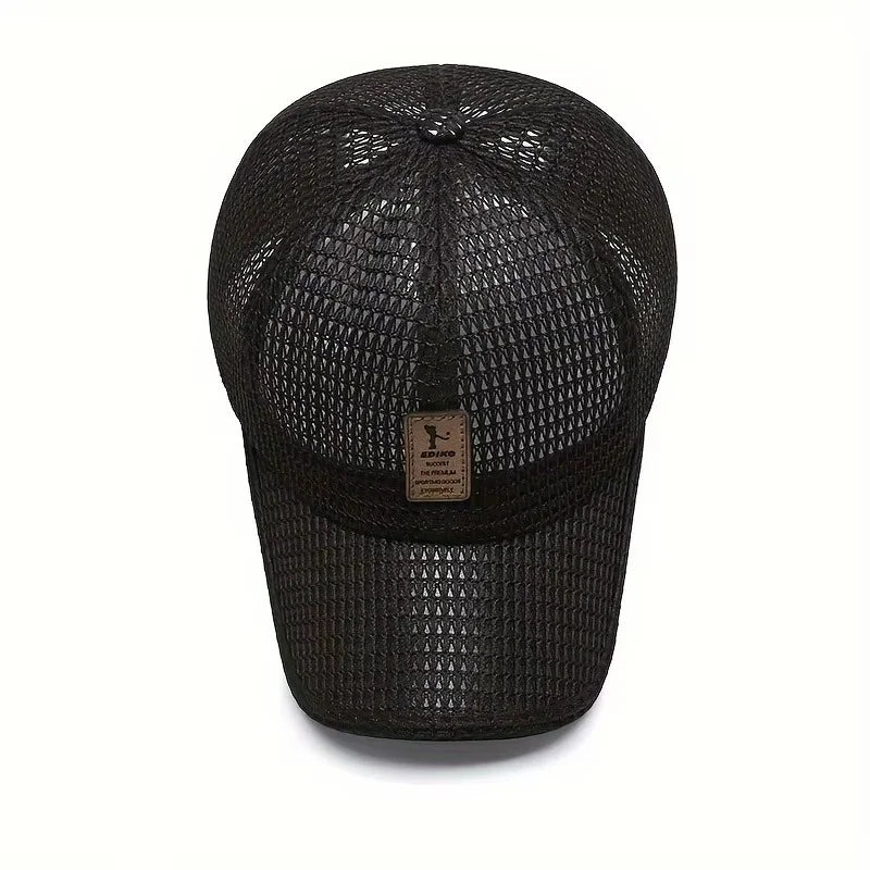 1pc Breathable Mesh Baseball Cap, Adjustable Quick-Dry Trucker Hat for Men Women, Summer Outdoor Casual Cap, Baseball cap Oasis Select