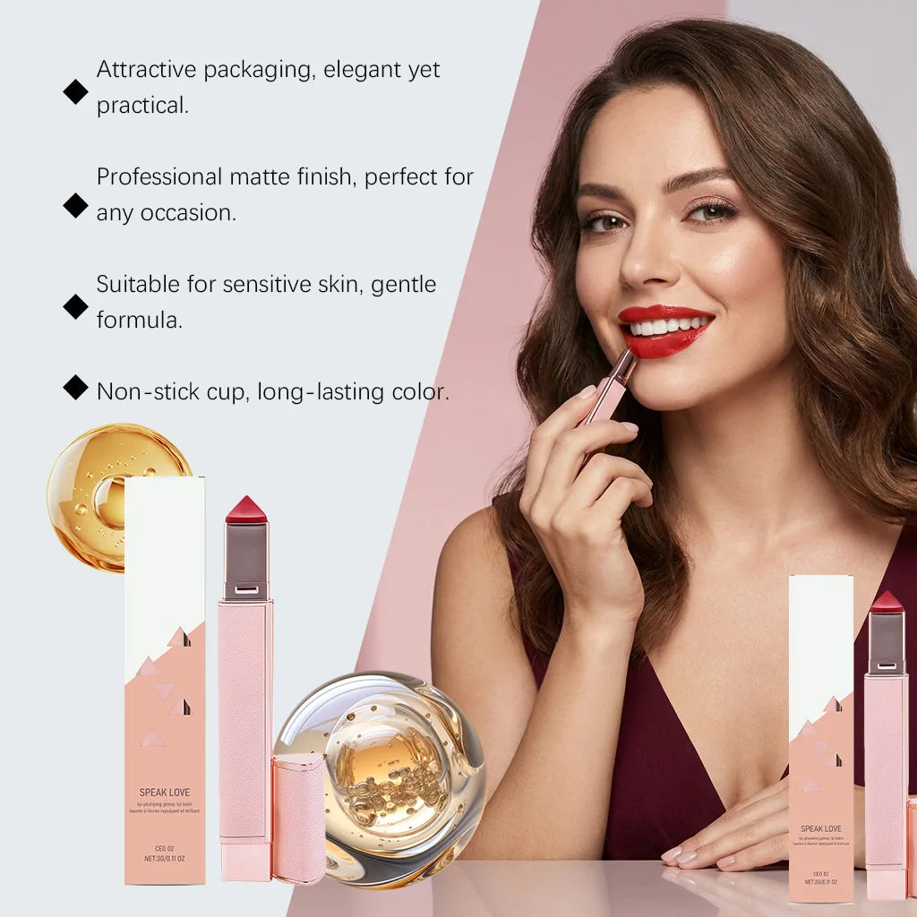Multi-Color Moisturizing Lip Balm – 7 Shades Matte Lipstick Moisturizing Lip Balm Oasis Select