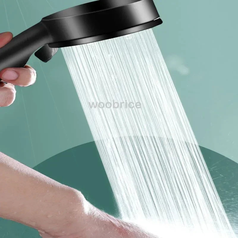 High Pressure Shower Head 3 Modes Adjustable Filter Shower Head Set New Bathroom Shower Head Accessories Sprayer Oasis Select