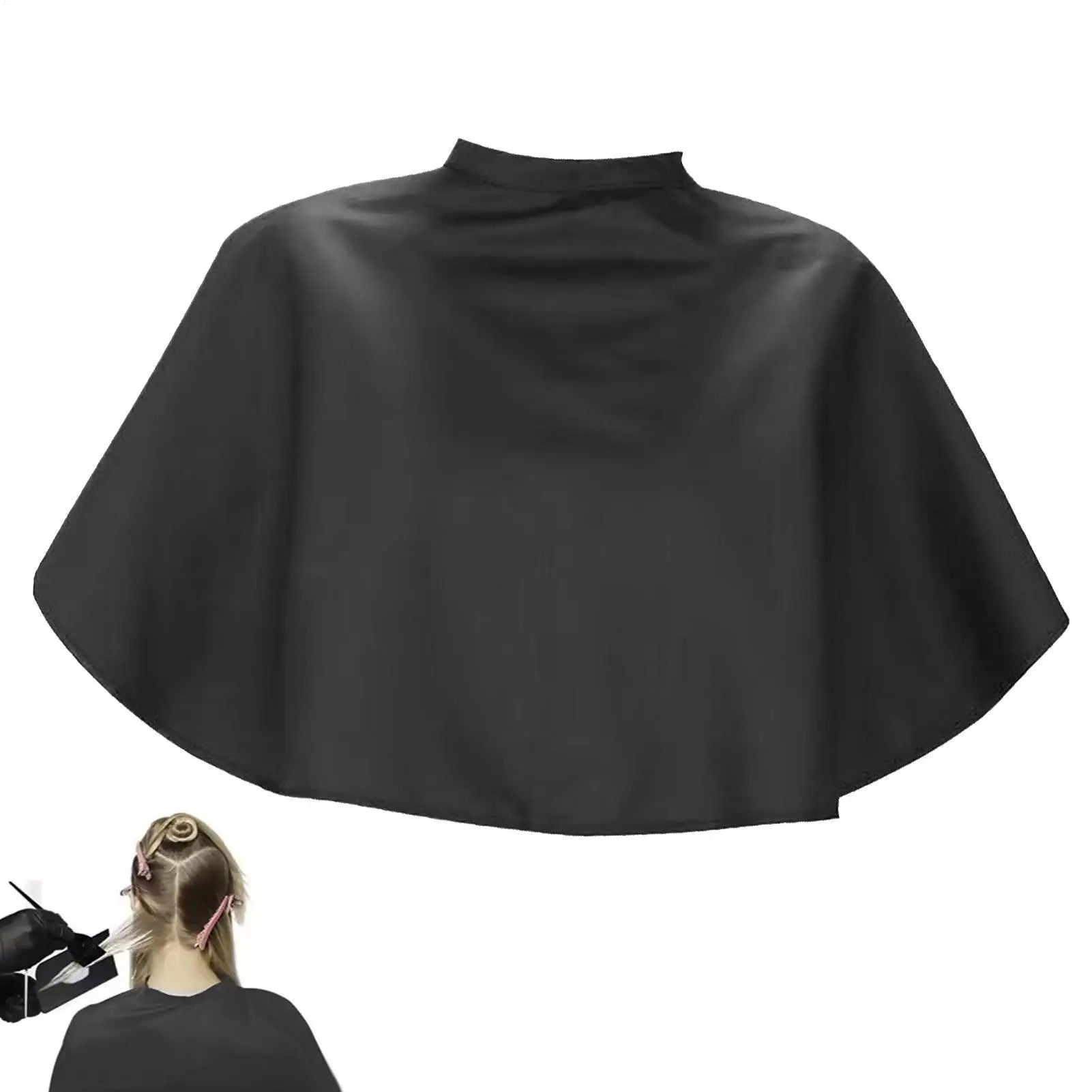 Hair Coloring Cape Waterproof Salon Capes Barber Supplies Adjustable Hair Dying Cape Barber Shop Shampoo Cloth for Women Men Oasis Select