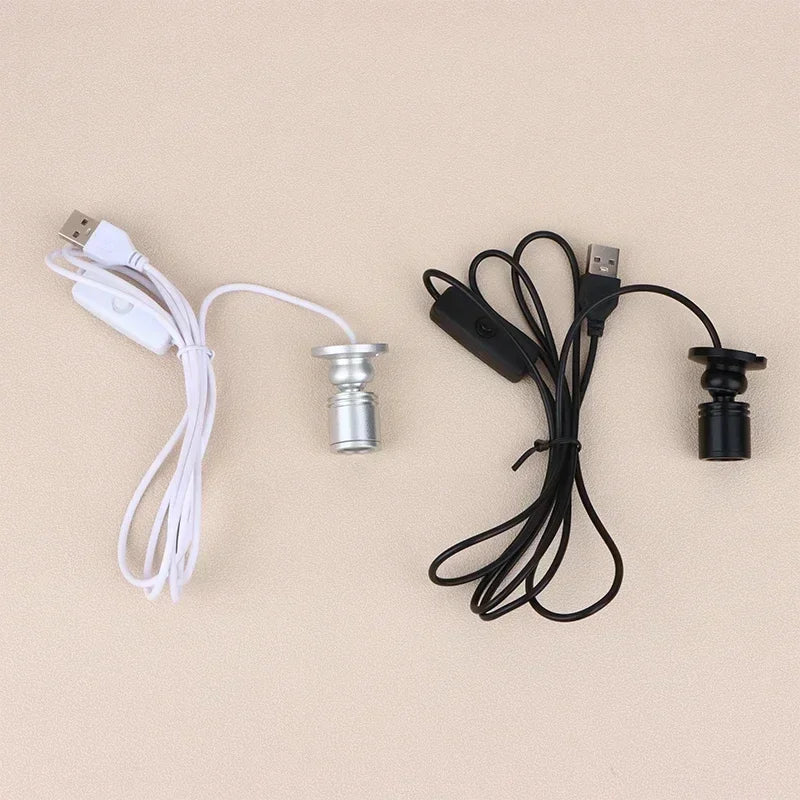 USB 5V Led Spot Light 1W 3W Surface Mounted Cabinet Showcase Counter Jewelry Lamp Rotatable Angle Ceiling Mini Spotlight Downlig Oasis Select