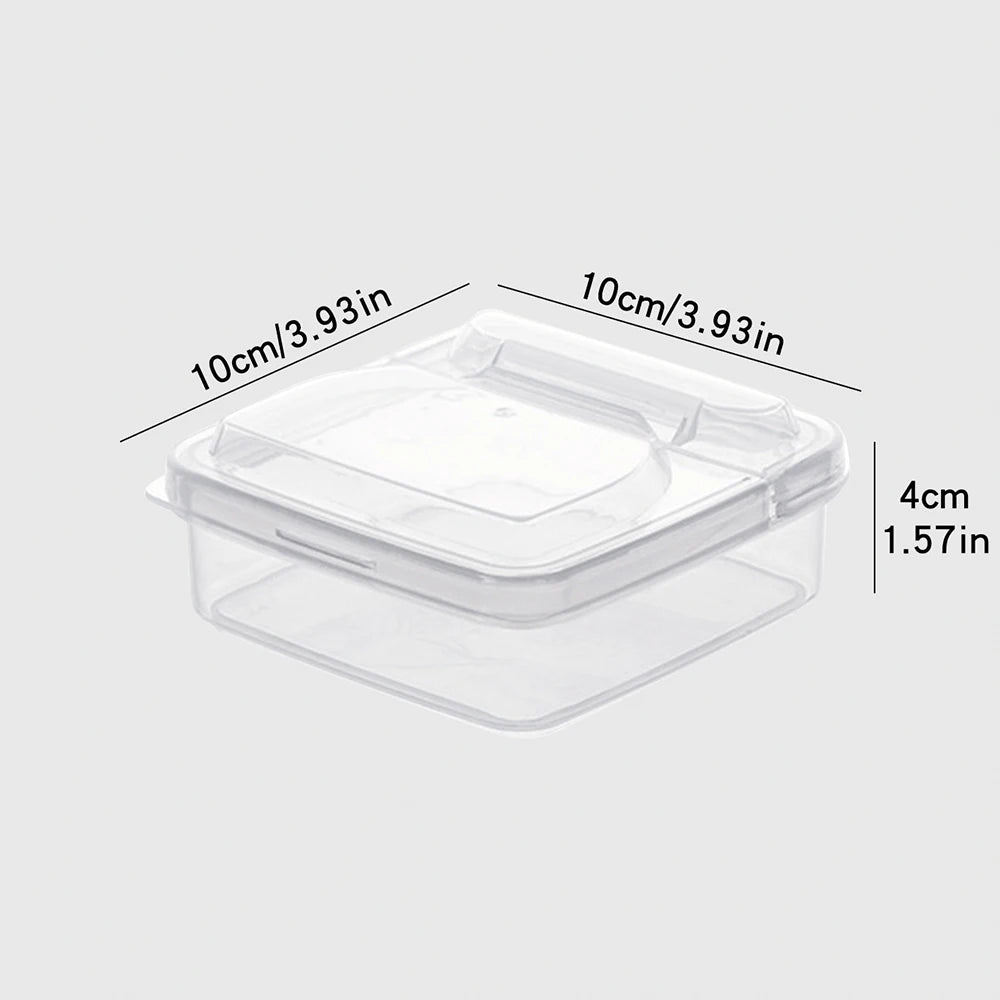 Plastic Refrigerator Cheese & Butter Storage Container Box