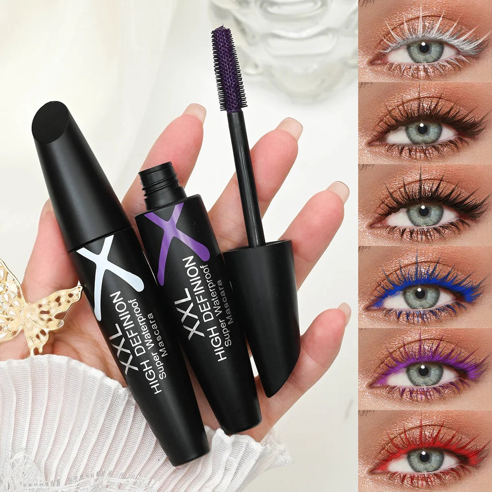 Multicolor Waterproof Eye Black Mascara – Sweatproof Party Makeup Colored Mascara Oasis Select