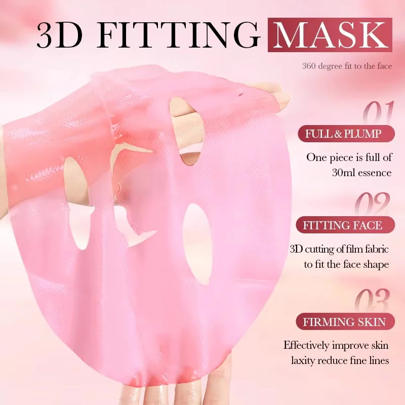 SADOER Collagen Facial Mask – Hydrating, Firming & Brightening Collagen Facial Mask Oasis Select