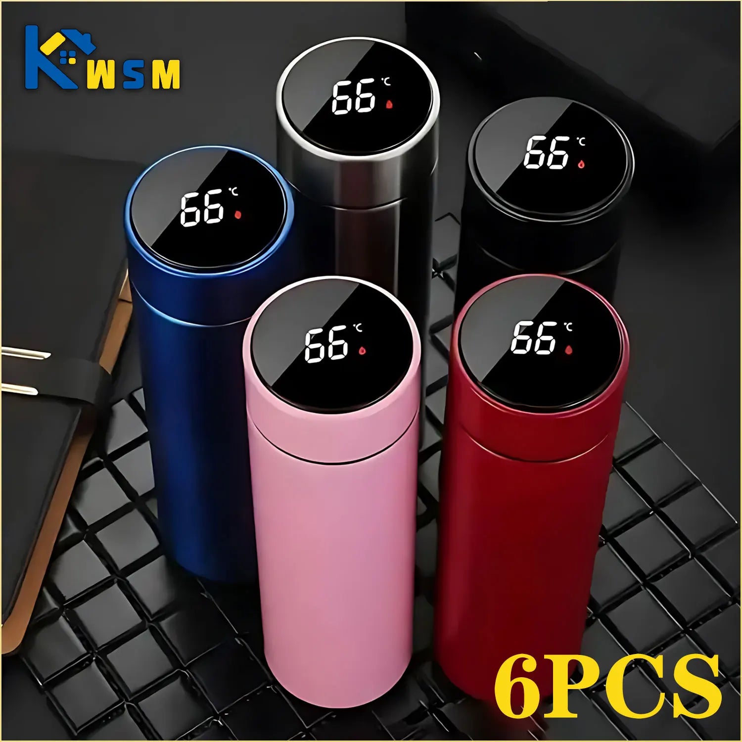 500ML Stainless Steel Thermos Cup with Separator 316 Smart Cup High Value Gift Cup Coffee Cup Father's Gift Cold Cup To Business Oasis Select