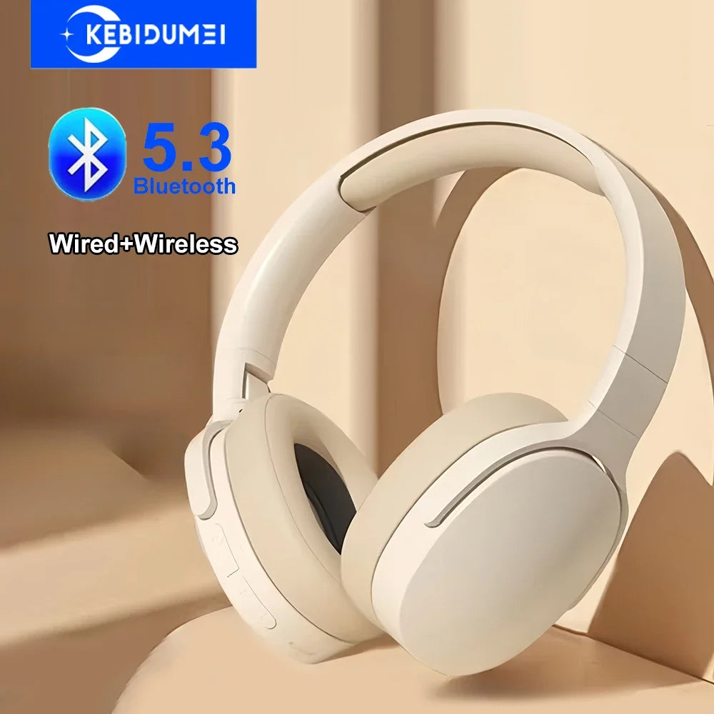 Bluetooth 5.3 Headsets Gaming Headphones Dual Mode Wireless Earphones Foldable Noise Reduction Music Headsets For iPhone Xiaomi Oasis Select