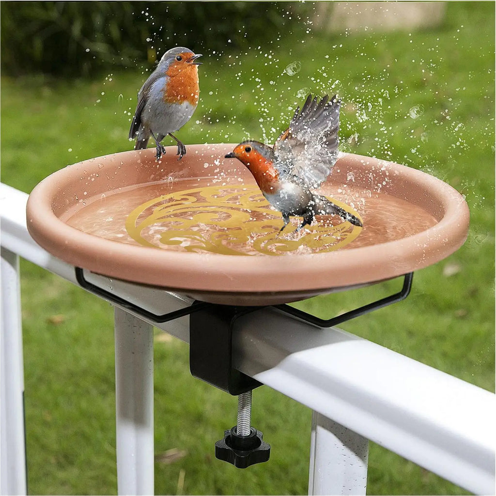 Copper Disc for Bird Bath Copper Safe Fountain Cleaner Garden Supplies Bird Bath Water Purification for outdoor bird bowls Oasis Select