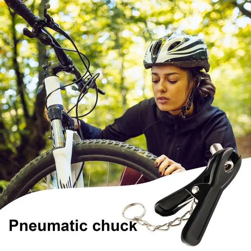 Tire Inflator Nozzle Bike Pump Nozzle Multi-use Connector for Head Bike Pump Head Pump Adapter Bicycle Converter Bike Adapter Oasis Select