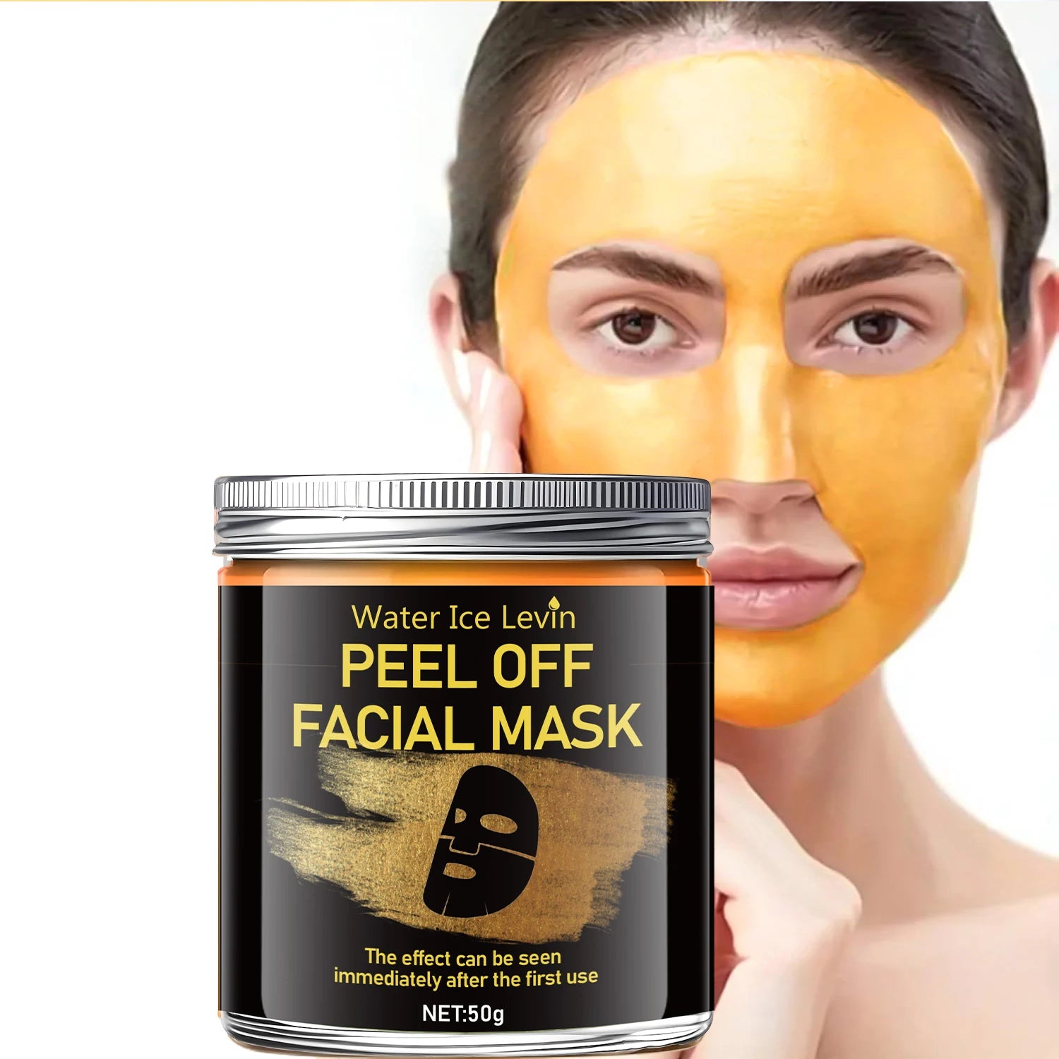 Turmeric Vitamin C Retinol Peel Mask – Brighten & Moisturize Gel Peel Face Mask Oasis Select