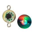 Eye Lure Fish Light LED Water Button Lure Fish Light Emitting Lure Fish Device@#X Oasis Select Color