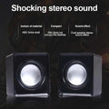 AyeBeau Mini USB Computer Speakers 2.0 Stereo – PC & Laptop
