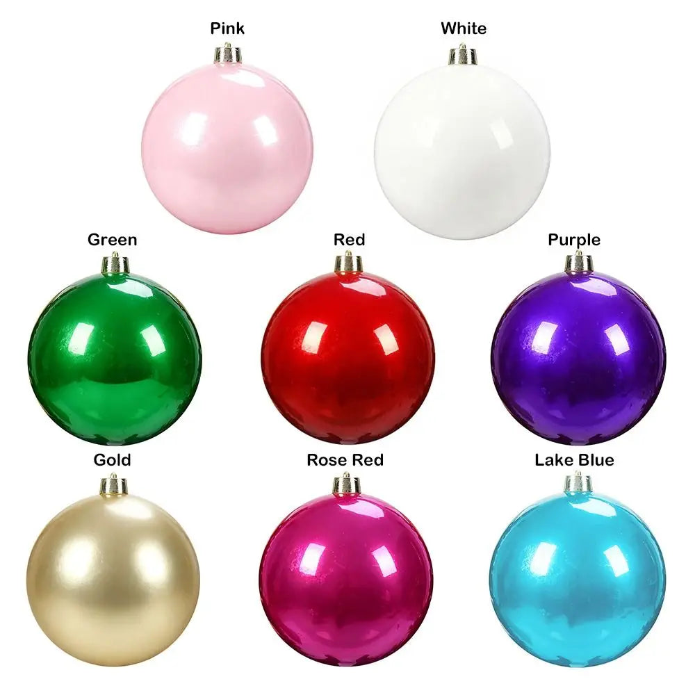 15cm Pearlescent Christmas Ball Ornament | Giant Xmas Decor