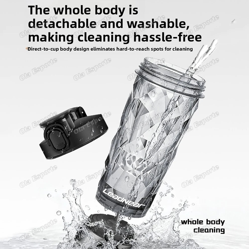 Electric Shaker Bottle 630ml USB-C Rechargeable Blender Cup