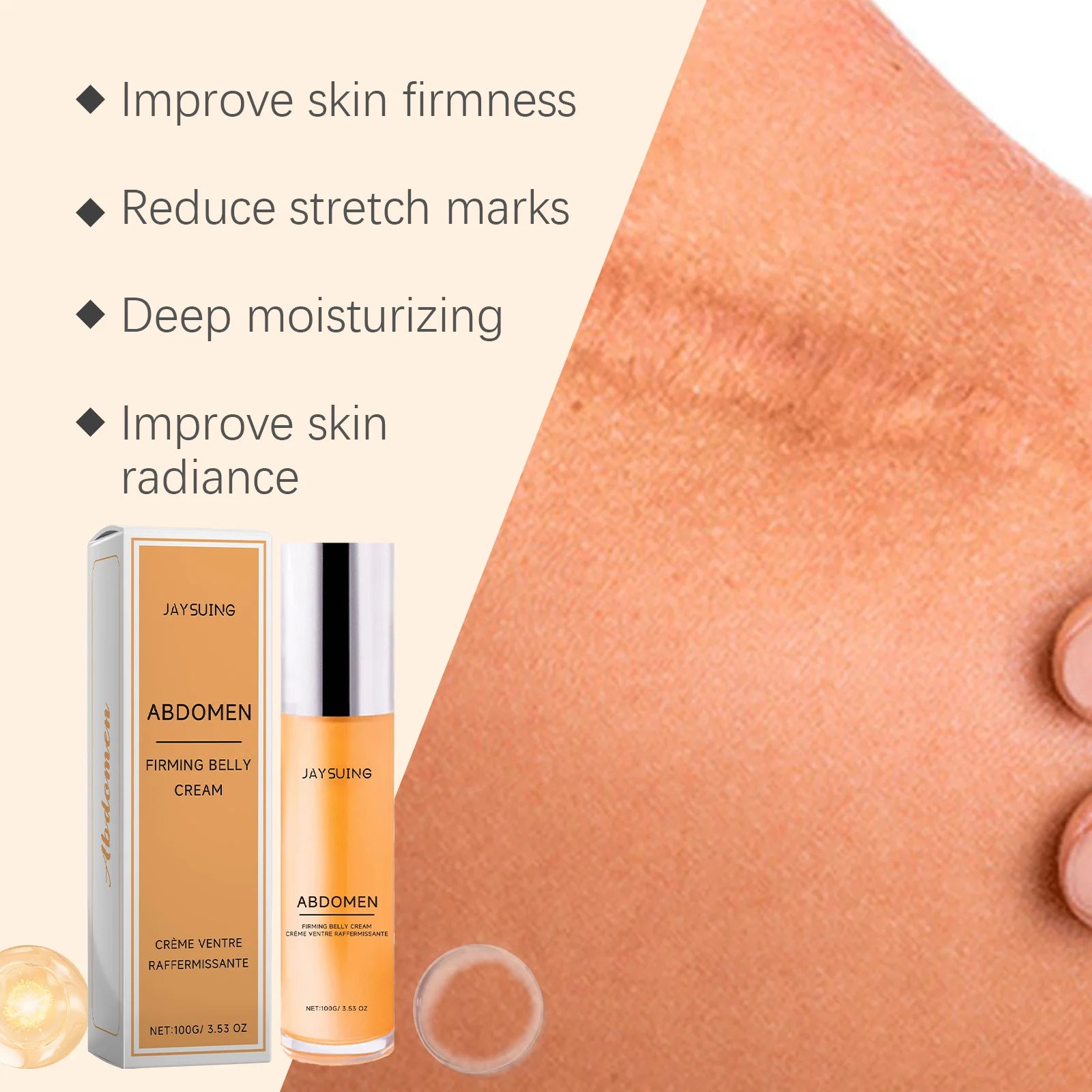 Jaysuing Stretch Marks Removal Cream – Firming Belly Serum Stretch Mark Cream Oasis Select