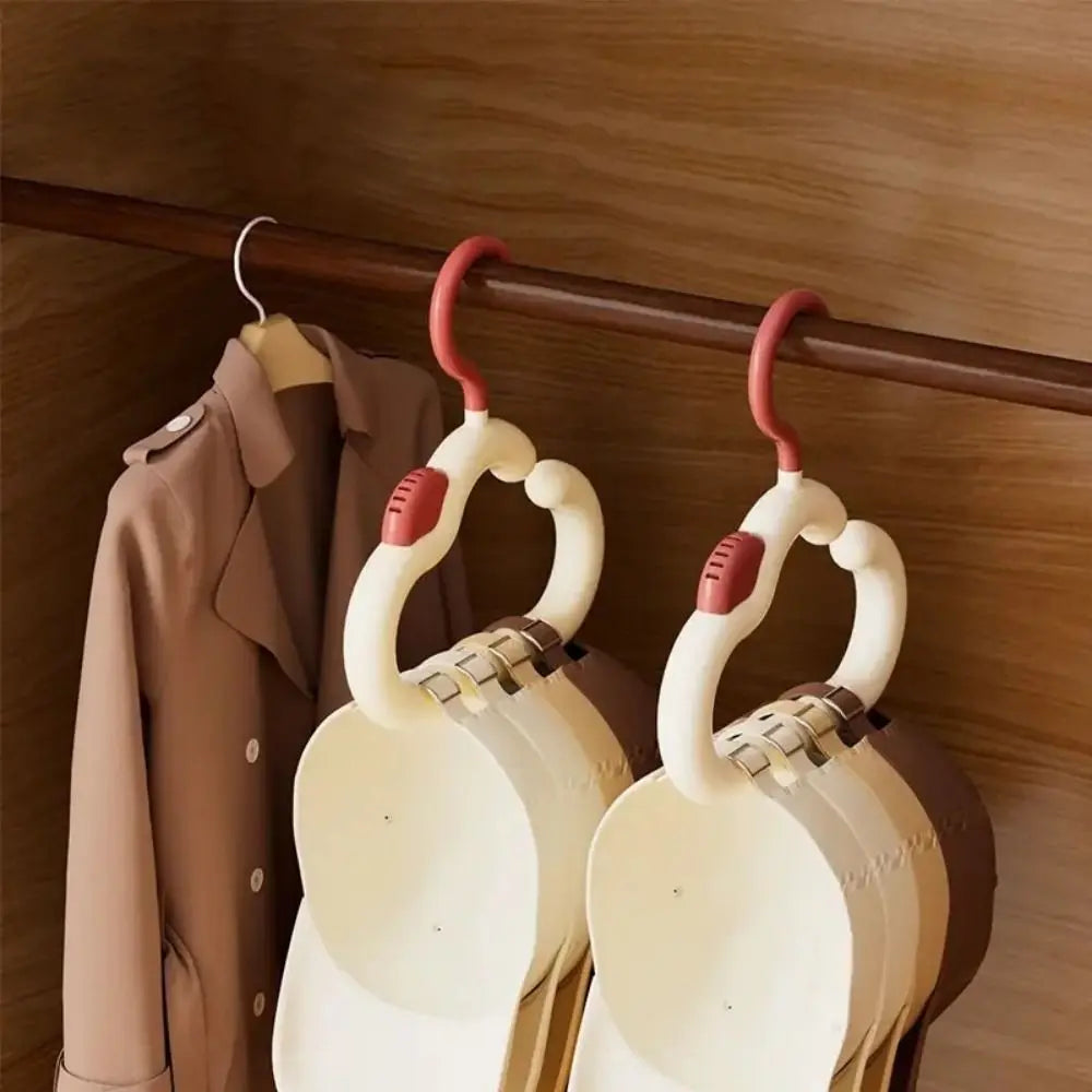 2-Pack Cloud Hook Hangers for Scarves, Hats & Ties | Anti-Slip