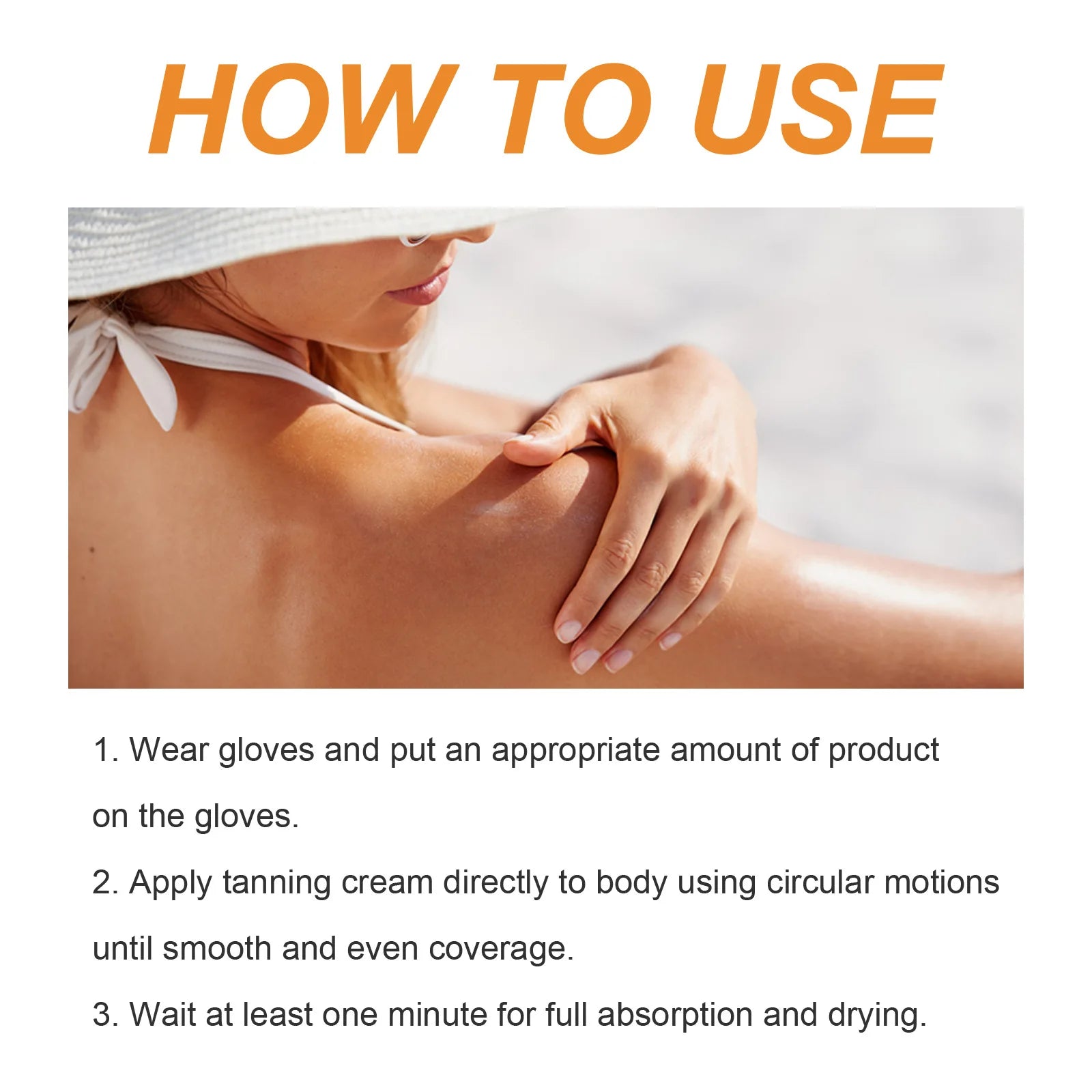 OceAura Tanning Accelerator Cream – Natural Self Tanner 100g