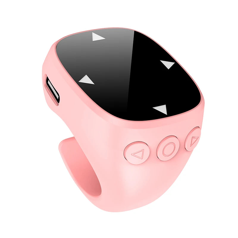 Bluetooth Ring Remote – Scroll, Selfie & Page Turner Control