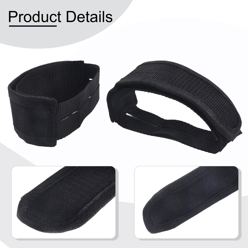 A Pair Of Cycling Pedal Boots Outdoor Cycling Pedal Foot Covers Bicycle Pedal Fixed Foot Straps 15cmx5cm Bicycle Accessories Oasis Select