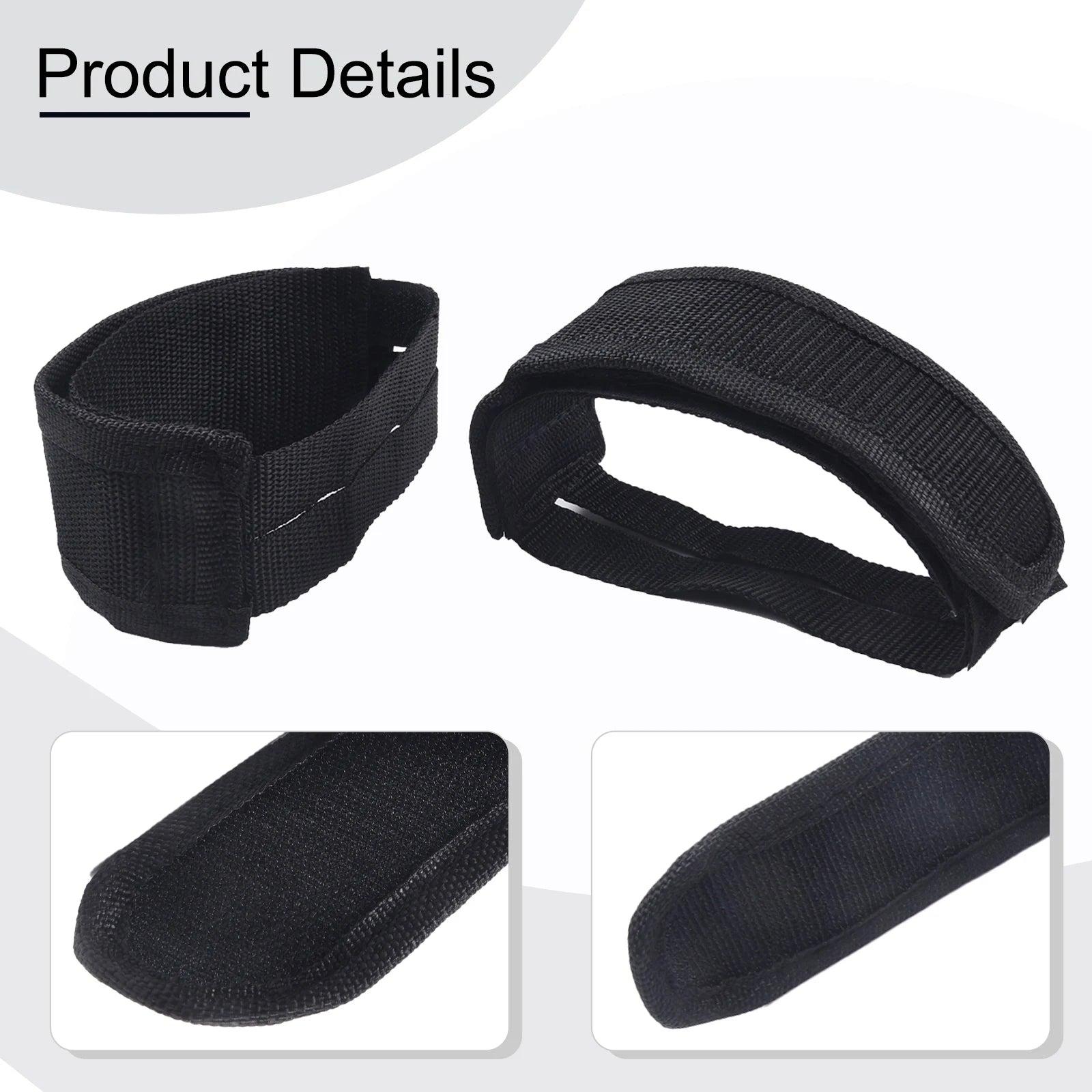 A Pair Of Cycling Pedal Boots Outdoor Cycling Pedal Foot Covers Bicycle Pedal Fixed Foot Straps 15cmx5cm Bicycle Accessories Oasis Select