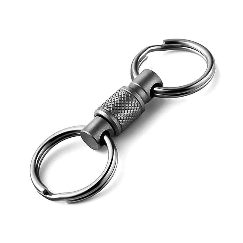 Aluminum Alloy Universal Rotating Buckle 360° Multi-Functional Storage Clip for Bag Key Daily Organizer Accessory Oasis Select A1