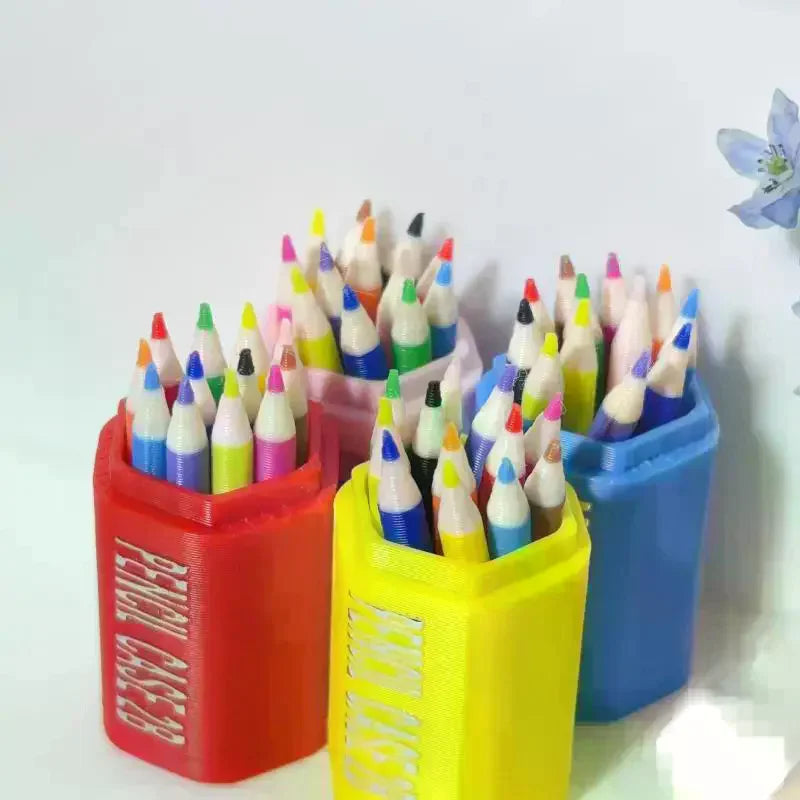 10/12Pcs Kid Pretend Play Toy Dollhouse Miniature Colored Pen Mini Pencil School Supplies Model Doll House Accessories Oasis Select