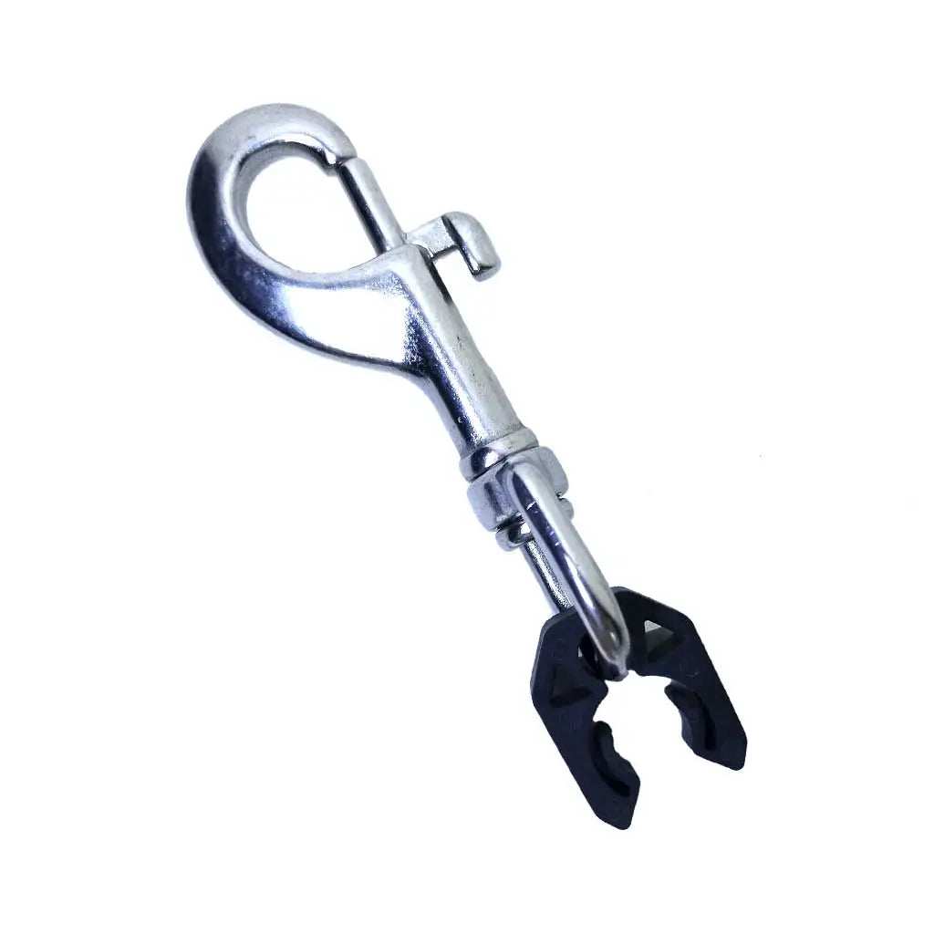Diving Quick Release Pipe with Clip Hose Holder Clip BCD Hose Second Stage Fixed Hook Pressure Gage Hanging Parts Hose Buckle Oasis Select