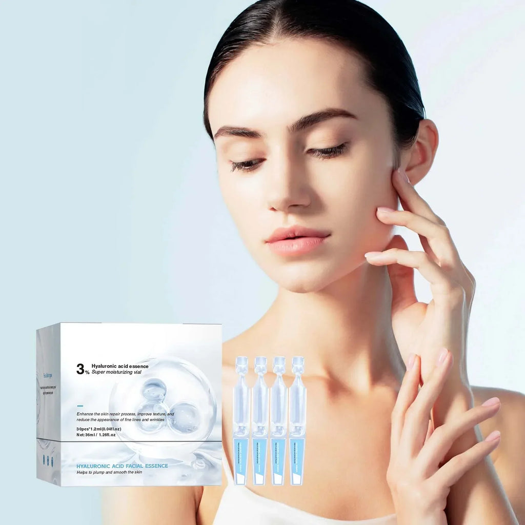 Hyaluronic Acid Face Serum – 3D Moisturizing Lifting Essence Hyaluronic Acid Serum Oasis Select