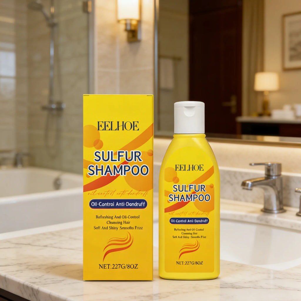 EELHOE Sulfur Shampoo – Anti-Dandruff & Oil Control Sulfur Shampoo Oasis Select