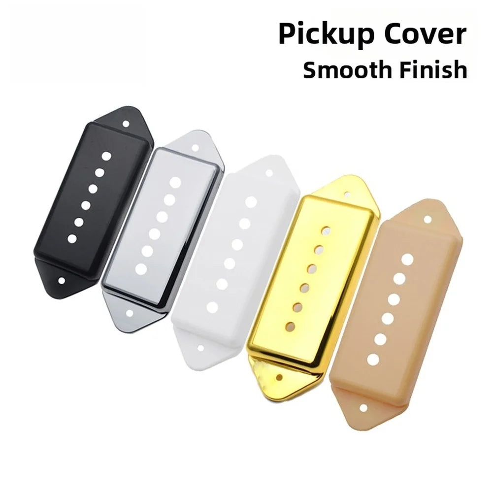 P90 Style Plastic Pickup Cover for 6 String For SEMI Hollow Electric Guitars Easy Installation Black White Yellow Oasis Select