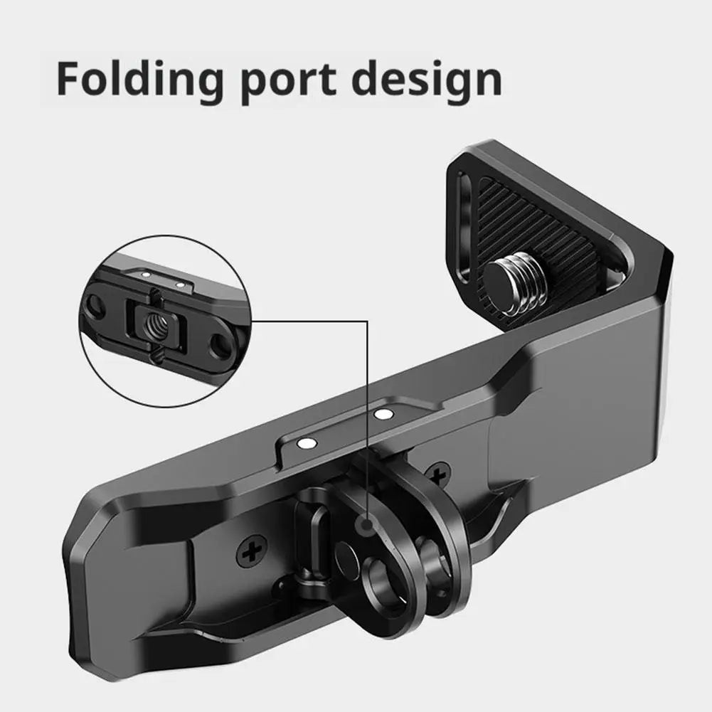 Magnetic Mount Adapter For Insta360X5/4 Horizontal And Vertical Shooting Bracket For Insta X5 Sports Camera Accessories L-Shaped Oasis Select