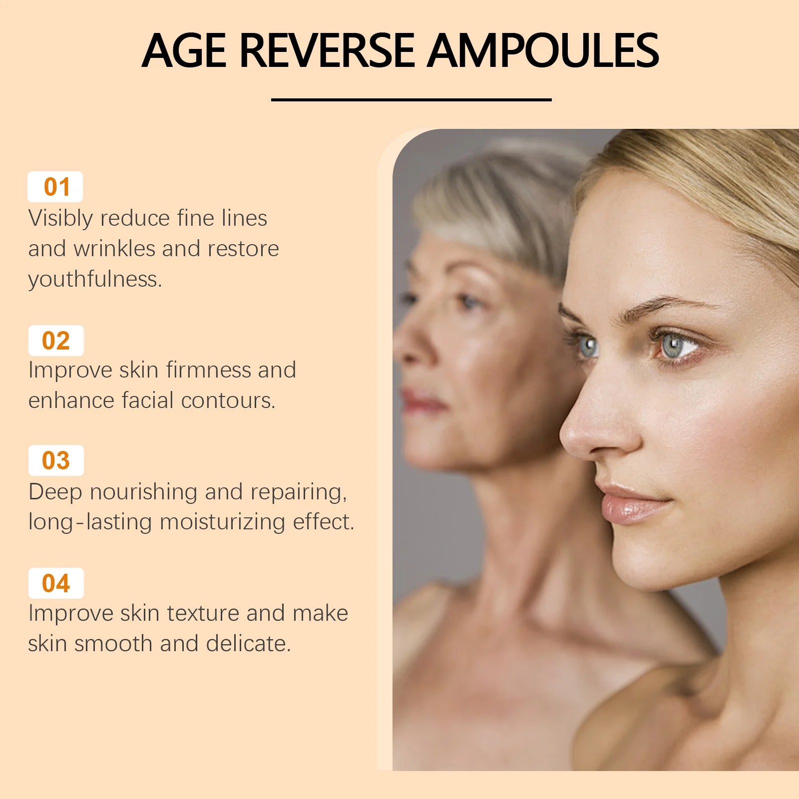 Hoygi Astaxanthin Ampoule Face Serum – Anti-Aging & Brightening Face Serum Ampoule Oasis Select