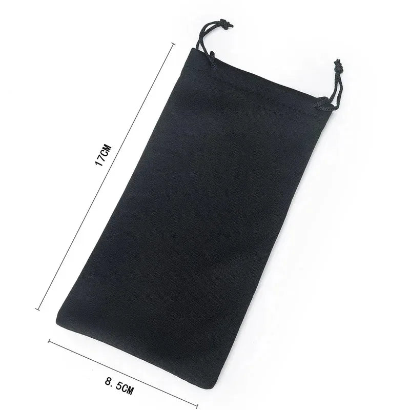 5/10/30pcs Portable Soft Cloth Waterproof Sunglasses Bag Microfiber Dust Storage Pouch Glasses Carry Bag Glasses Case Container Oasis Select