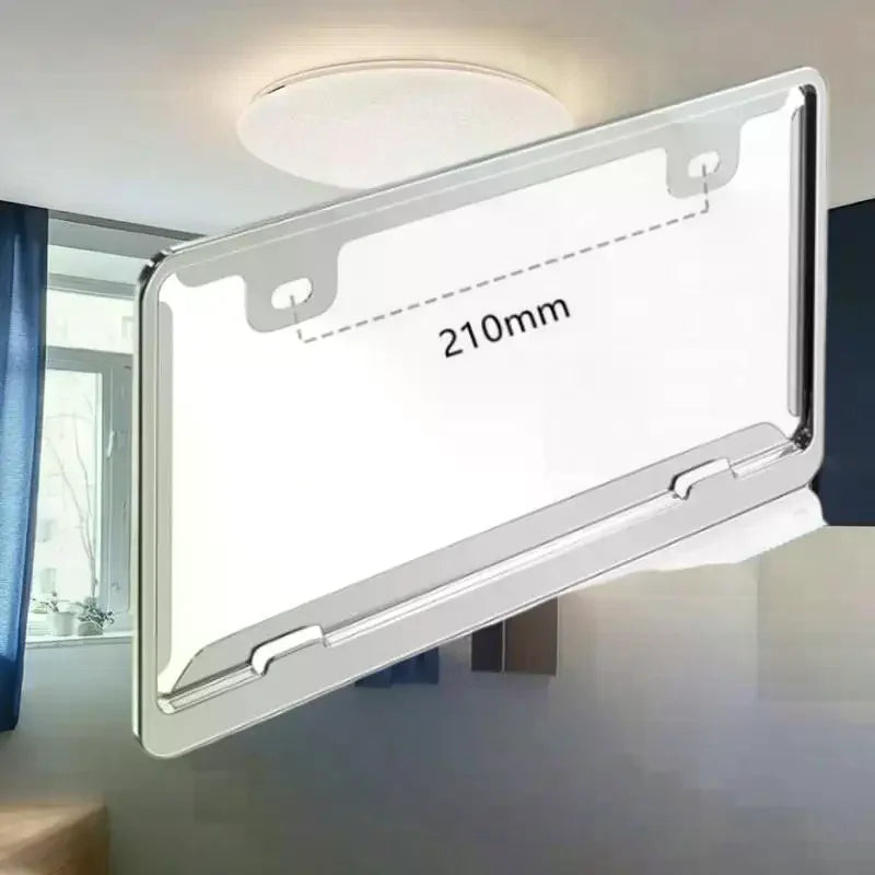 1/2PCS License Plate Frame Stainless Steel Car License Plate Cover Car Accessory For Japanese Standard License Plate Oasis Select