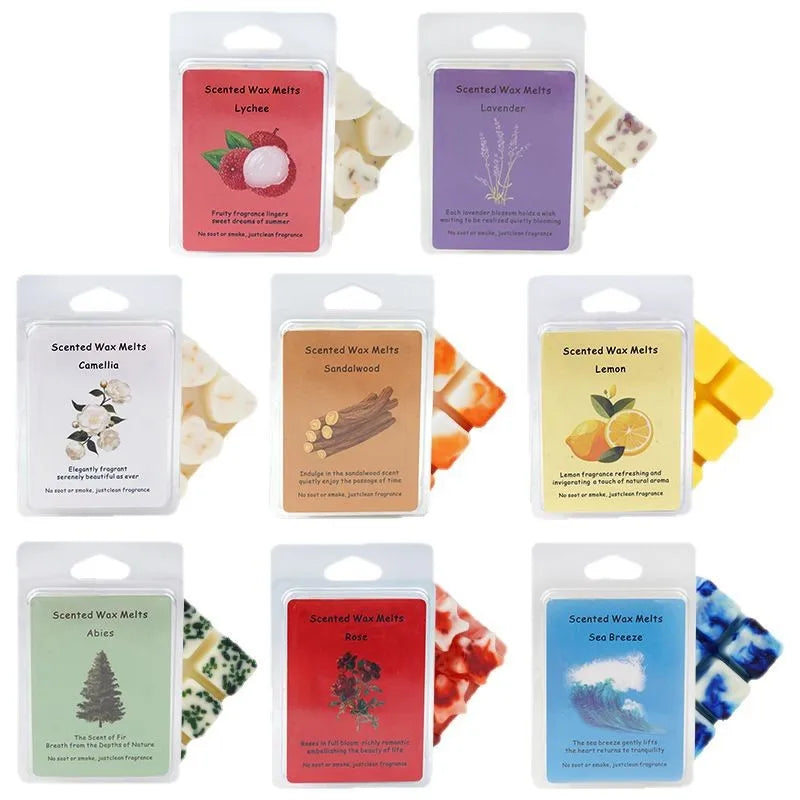 Fragrant Wax Block Solid Essential Oil DIY Material Rich Incense Sandalwood Fragrance Premium Spices Relaxing Meditation Aroma Oasis Select