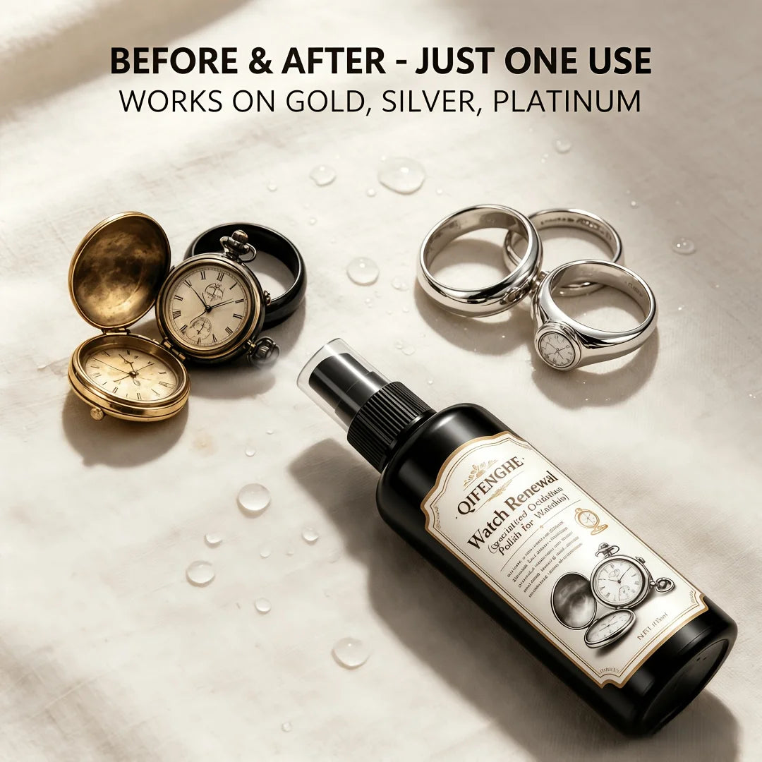Universal Watch Renewal Spray – Anti-Tarnish Metal Polish Watch Care Spray Oasis Select