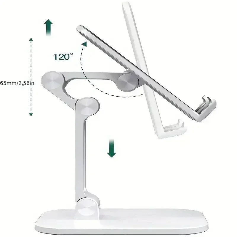 Desktop Phone Holder Stand Mobile Phone Support Adjustable Angle Height Cell Phone Stand Universal for All Smart Phones Oasis Select