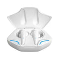 Wireless Headphones Game Bluetooth 5.0 Headset With HD Microphone Noise Reduction High Fidelity Bass Earphones For iPhone Xiaomi Oasis Select White