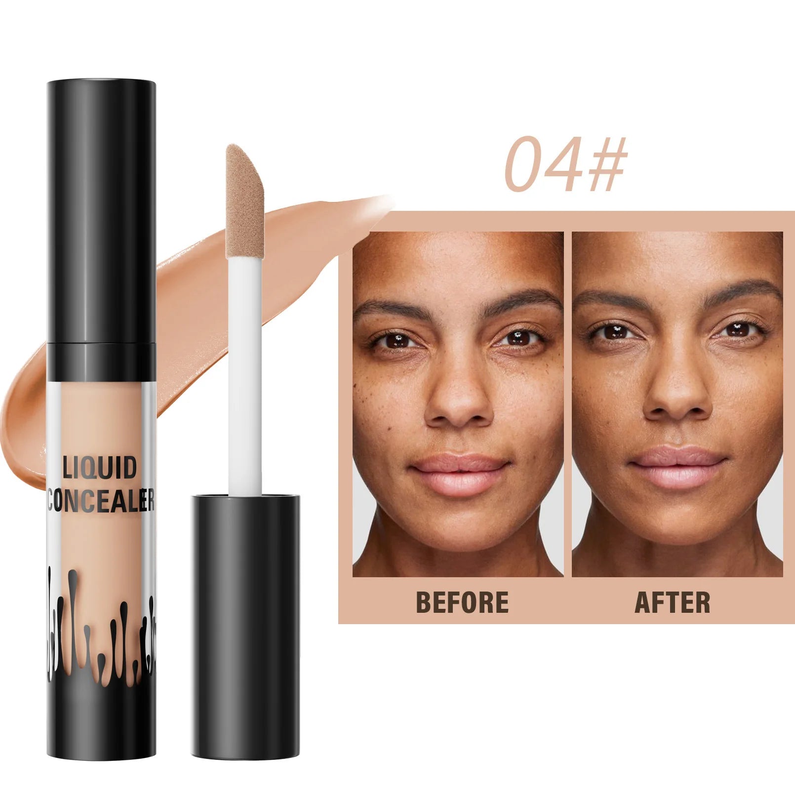 Waterproof Full Coverage Concealer For Dark Circles Tattoos Blemishes Brightening Long Lasting Makeup Face Spots Formula Oasis Select 04